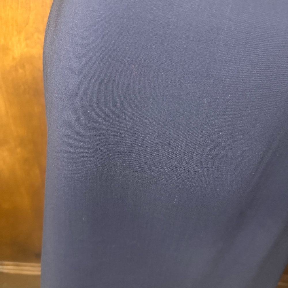 NWT SIZE 14 Hugo Boss Elegant Dark Blue Pencil Skirt - Picture 3 of 7